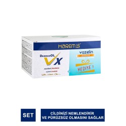 Harem's Dermanol Vx Vücut Kremi 40 ml + Harem's Vazelin 80 ml