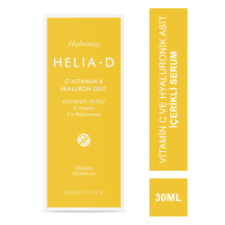 Helia-D Hydramax Vitamin C ve Hyaluronik Asit İkilisi 30 ml