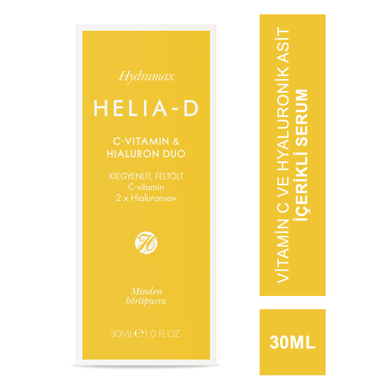 Helia-D Hydramax Vitamin C ve Hyaluronik Asit İkilisi 30 ml