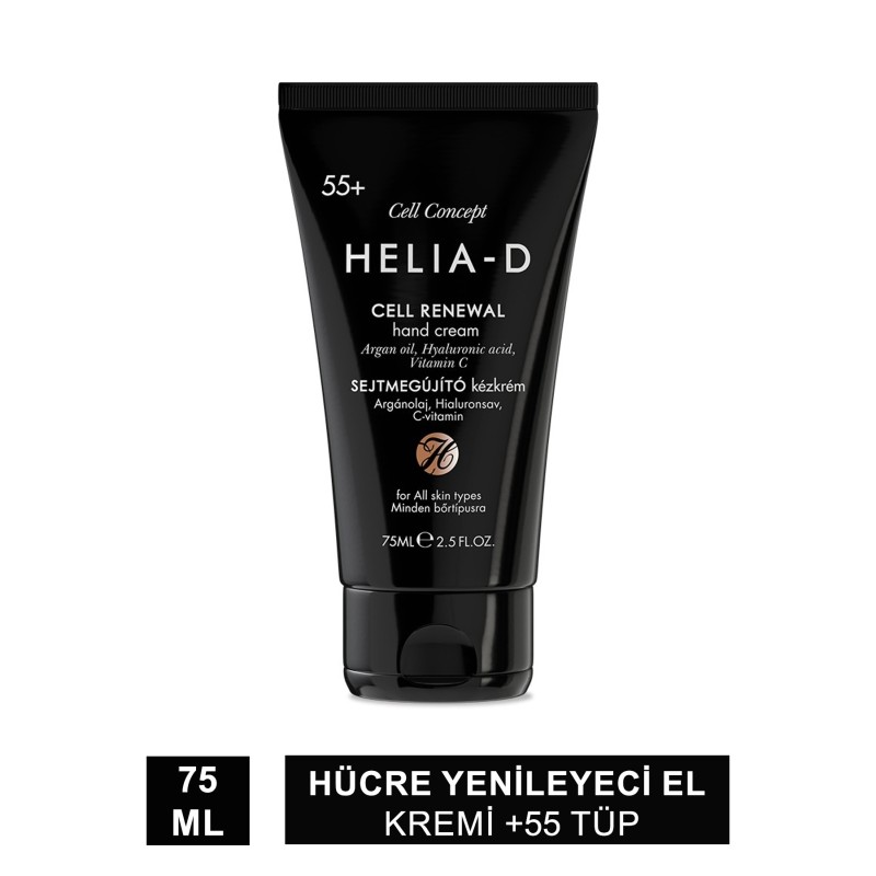 Helia-D Cell Concept Hücre Yenileyeci El Kremi +55 Tüp 75 ml