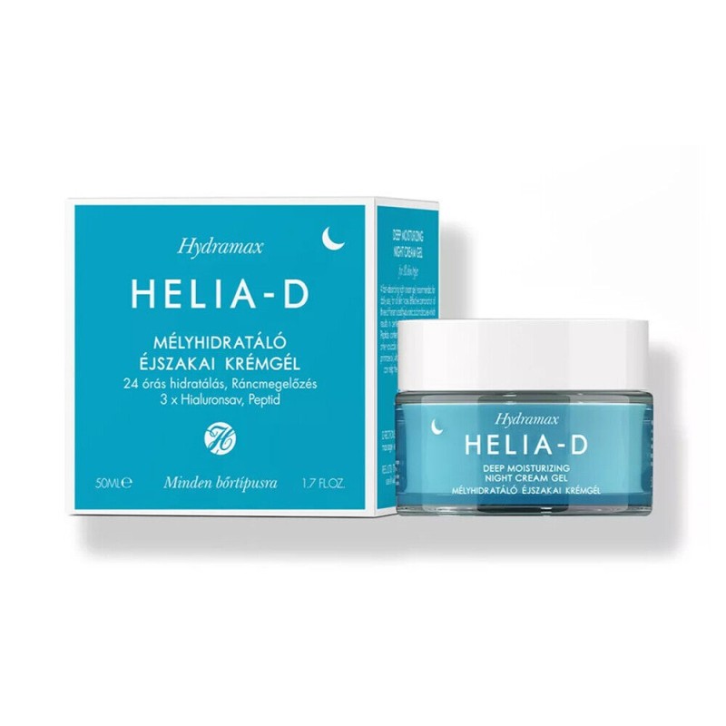 Helia-D Hydramax Derin Nemlendirici Gece Krem Jel (Tüm Ciltler için) 50 ml