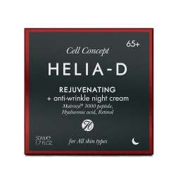 Helia-D Cell Concept Hücre Yenileyici Kırışıklık Karşıtı Gece Kremi 65+ 50ml