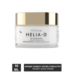 Helia-D Cell Concept Hücre Yenileyici Kırışıklık Karşıtı Gece Kremi 65+ 50ml