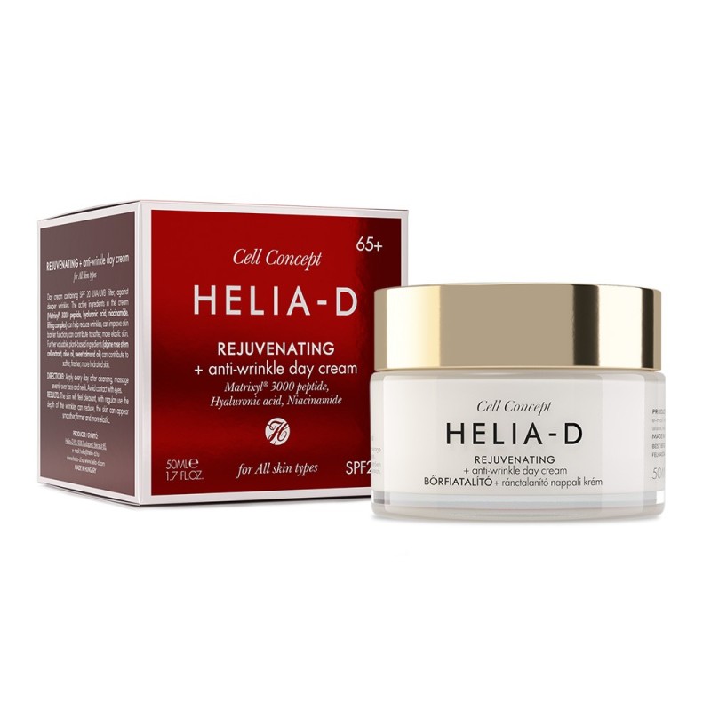 Helia-D Cell Concept Hücre Yenileyici Kırışıklık Karşıtı Gündüz Kremi 65+ SPF20 50ml
