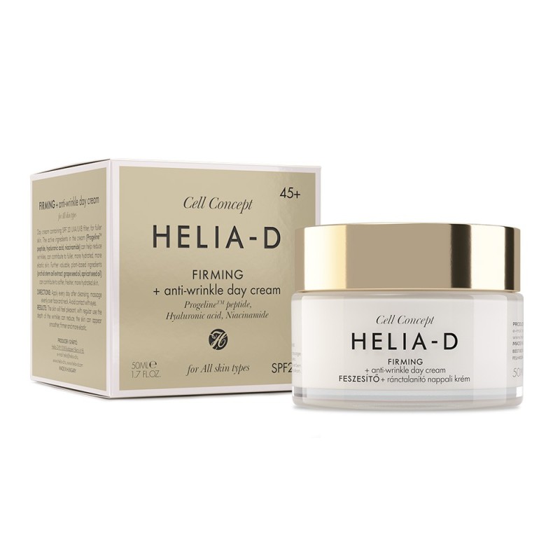 Helia-D Cell Concept Sıkılaştırıcı, Kırışıklık karşıtı Gündüz Kremi 45+ SPF20 50ml