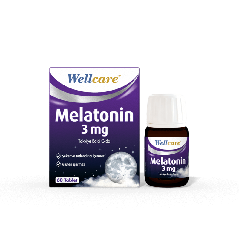 Wellcare Melatonin 3 mg 60 Tablet