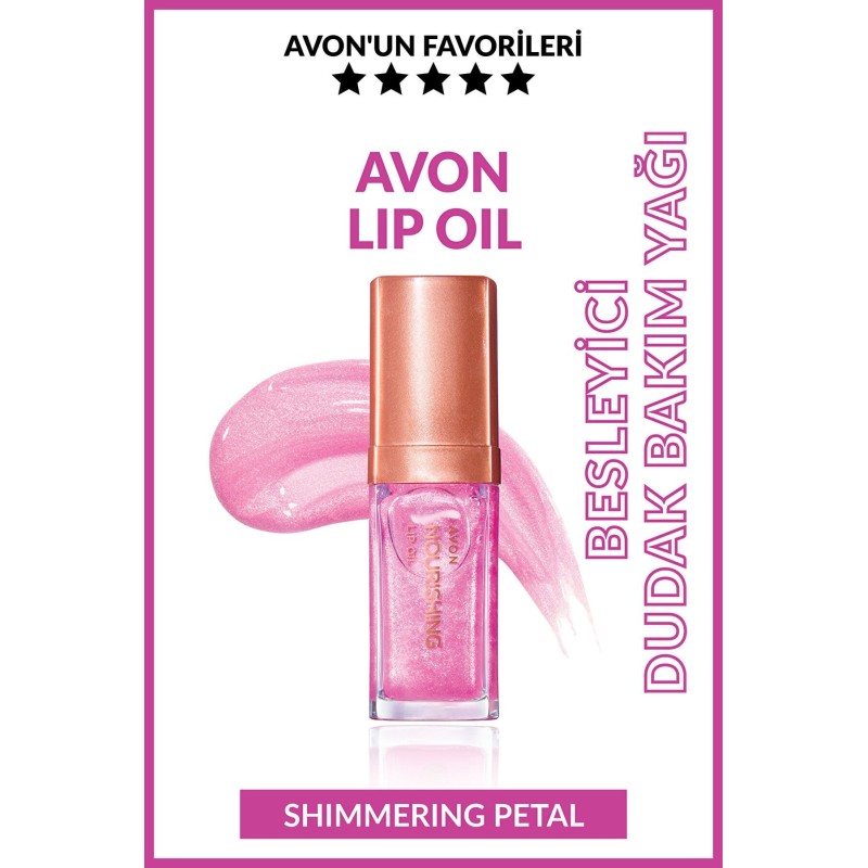 Avon True Nourishing Lip Oil Dudak Bakım Yağı ( Shimmering Petal )