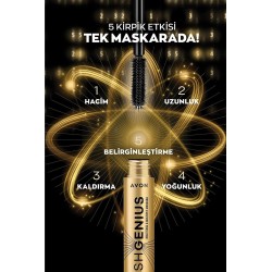 Avon Kiss Me Ultra Mat Ruj Marvellous Mocha ve Genius Maskara Hediye Paketi