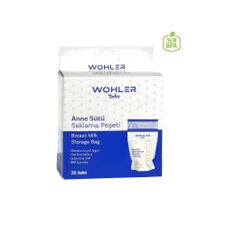 Wohler Baby Anne Sütü Saklama Poşeti 25 Adet