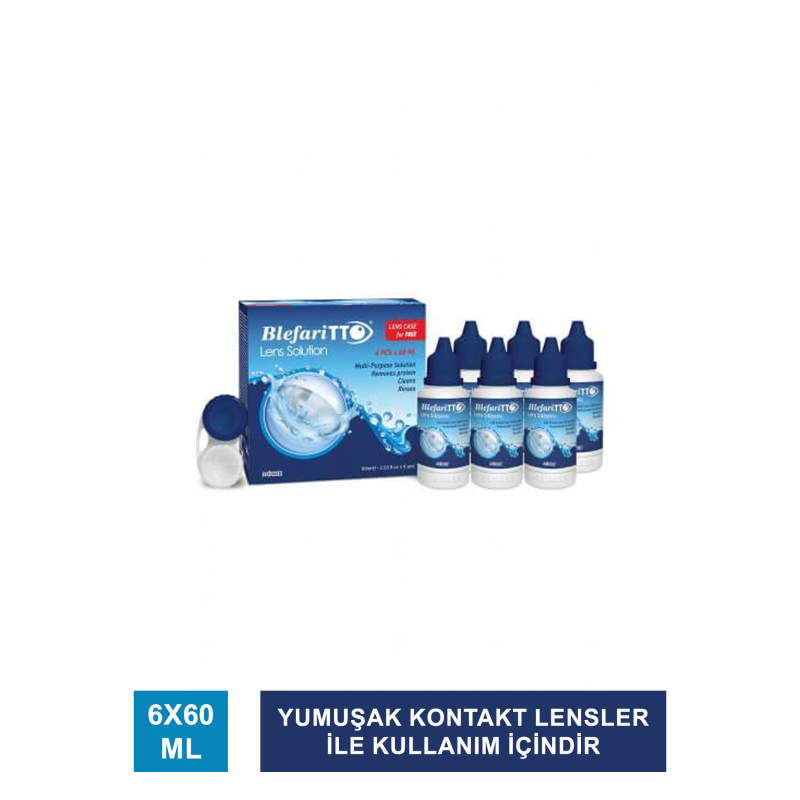 BlefariTTO Lens Solüsyonu 6×60 ml
