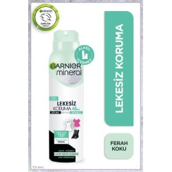 Garnier Mineral Lekesiz Koruma Ferah Koku Sprey Deodorant 150 ml