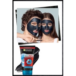 Garnier Saf & Temiz Siyah Nokta Karşıtı Kömürlü 3'ü 1 Arada 150 ml