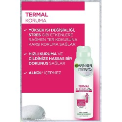 Garnier Mineral Termal Koruma Sprey Deodorant 150 ml
