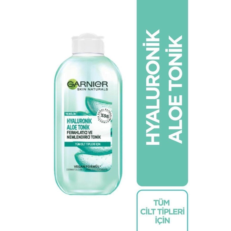 Garnier Hyaluronik Aloe Ferahlatıcı ve Nemlendirici Tonik 200 ml