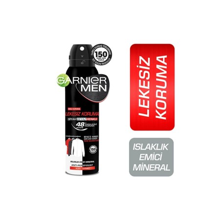 Garnier Men Lekesiz Koruma Spray Deodorant 150 ml