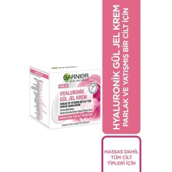 Garnier Hyaluronik Gül Jel Krem ( Parlak ve Yatışmış Bir Cilt İçin Günlük Bakım Kremi ) 50 ml