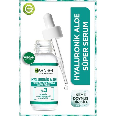 Garnier Hyaluronik Aloe Nemlendirici Ve Dolgunlaştırıcı Süper Serum 30 ml