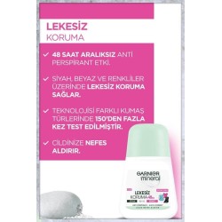 Garnier Mineral Lekesiz Koruma Roll-On Deodorant 50 ml
