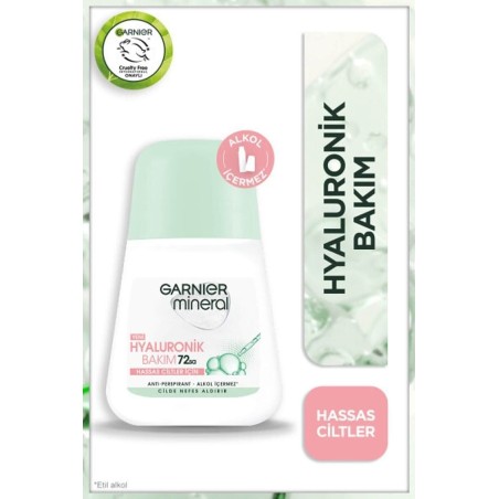 Garnier Mineral Hyaluronik Bakım Roll-on Deodorant 50 ml