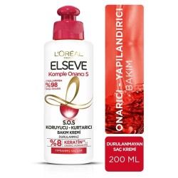 Loreal Paris Elseve Komple Onarıcı 5 S.O.S Koruyucu - Kurtarıcı Bakım Kremi 200 ml