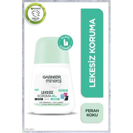 Garnier Mineral Lekesiz Koruma Ferah Koku Roll-On Deodorant 50 ml