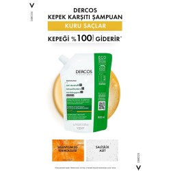 Vichy Dercos Anti Dandruff Kepek Karşıtı Şampuan - Kuru Saçlar ( Refill ) 500 ml