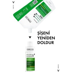 Vichy Dercos Anti Dandruff Kepek Karşıtı Şampuan - Kuru Saçlar ( Refill ) 500 ml