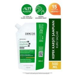 Vichy Dercos Anti Dandruff Kepek Karşıtı Şampuan - Kuru Saçlar ( Refill ) 500 ml