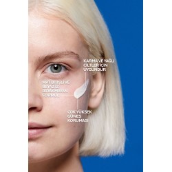 La Roche Posay Anthelios Oil Control Gel Yüz Güneş Kremi Karma/Yağlı Ciltler SPF50+ Yüksek Koruma 50ml