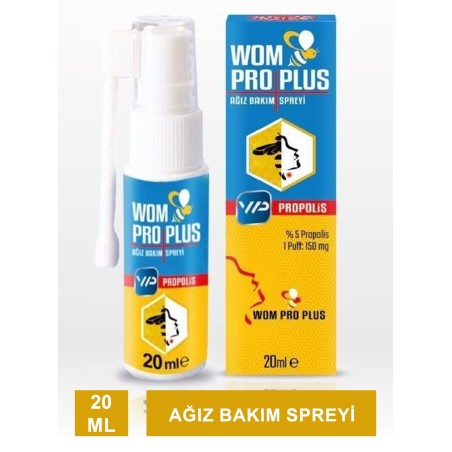 Wom Pro Plus Ağız Bakım Spreyi 20 ml