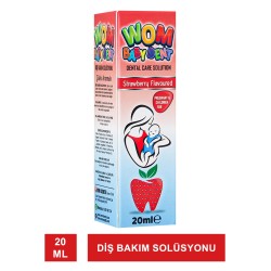 Wom Baby Dent Diş Bakım Solüsyonu ( Çilek Aromalı ) 20 ml