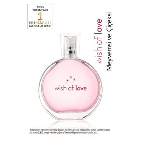 Avon Wish of Love EDT Kadın Parfüm Bahara Özel Ambalaj 50 ml
