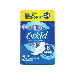Orkid Ultra Gece & Gündüz ( Boy : 3 ) 24 Adet