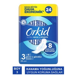 Orkid Ultra Gece & Gündüz ( Boy : 3 ) 24 Adet