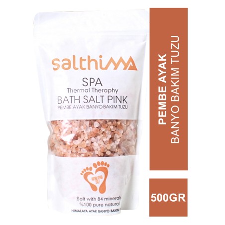 Salthima Spa Pembe Ayak Banyo Bakım Tuzu 500 gr