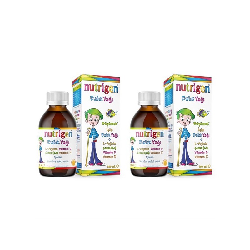 Nutrigen Balık Yağı Kofre 2 x 200 ml