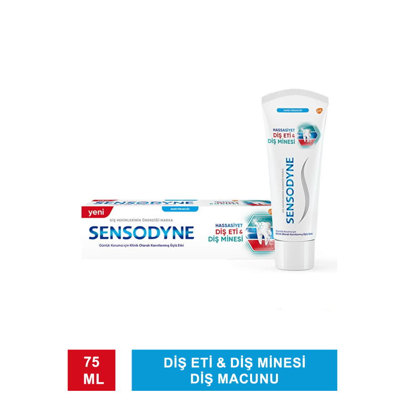 Sensodyne Hassasiyet Diş Eti & Diş Minesi Diş Macunu 75 ml