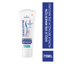 Sensodyne Klinik Beyazlık Güçlü Diş Minesi Diş Macunu 75ml