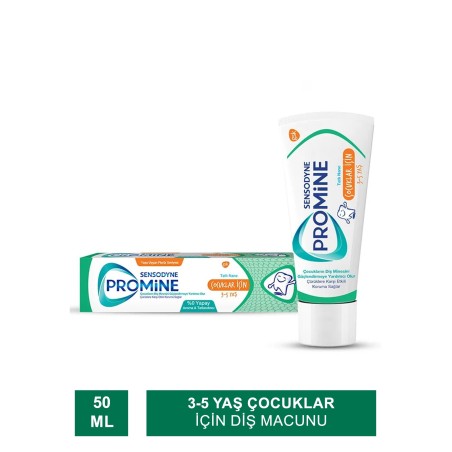 Sensodyne Promine 3-5 Yaş Çocuklar İçin Diş Macunu 50 ml