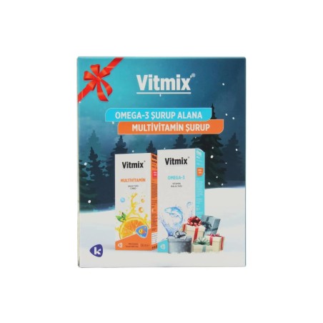 Vitmix Kofre - Omega-3 & Multivitamin - 100ml+100 ml