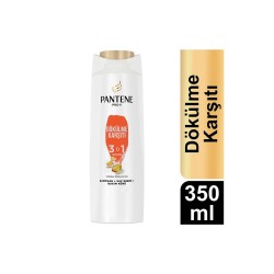 Pantene Pro-V 3'ü 1 Arada Dökülme Karşıtı Şampuan 350 ml