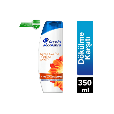 Head & Shoulders Kadınlara Özel Dökülme Karşıtı Şampuan 350 ml