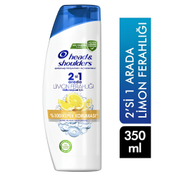 Head & Shoulders 2si1 Arada Limon Ferahlığı Kepek Şampuan 350 ml