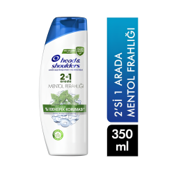 Head & Shoulders 2si1 Arada Mentol Ferahlığı Kepek Şampuan 350 ml