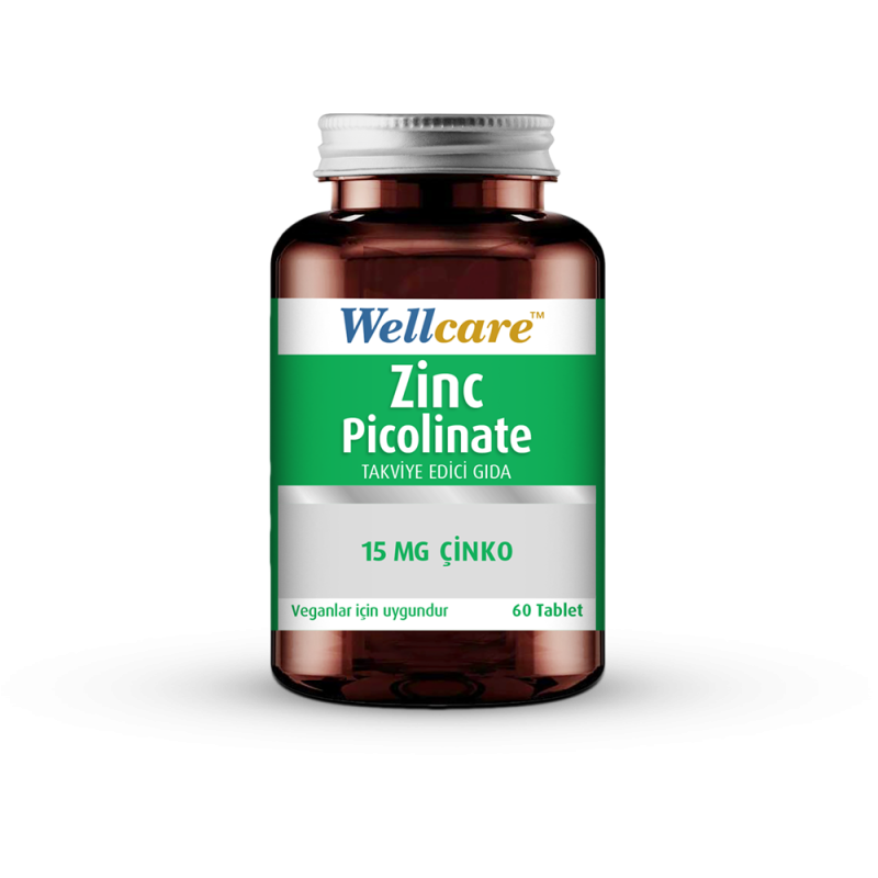 Wellcare Zinc Picolinate 15mg 60 Tablet