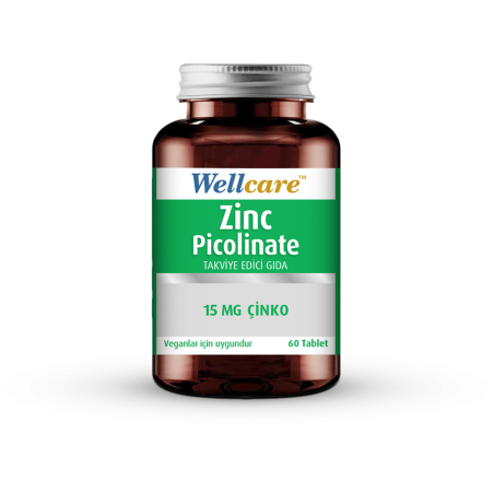 Wellcare Zinc Picolinate 15mg 60 Tablet