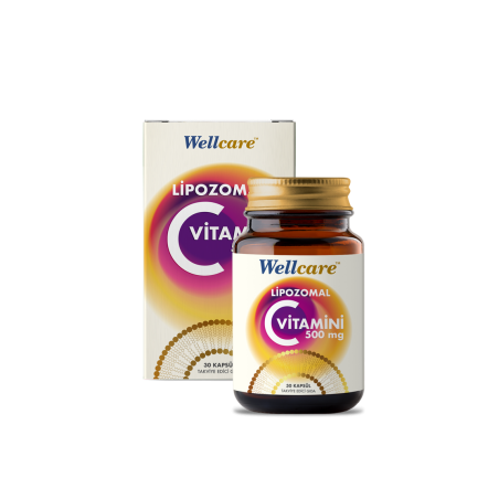 Wellcare Liposomal Vitamin C 500mg 30 Kapsül