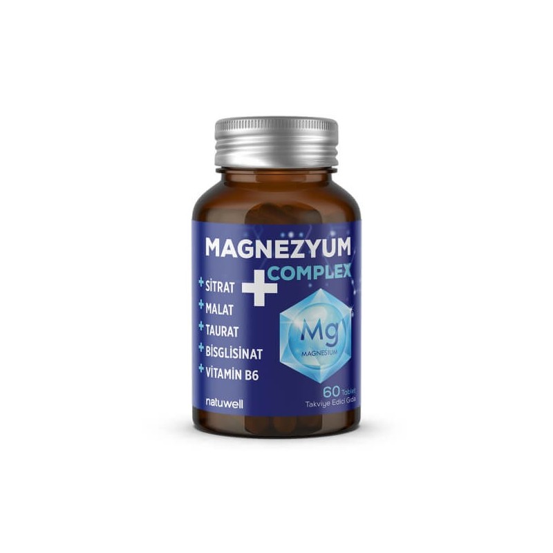 Natuwell Magnezyum Complex+ 60 Tablet