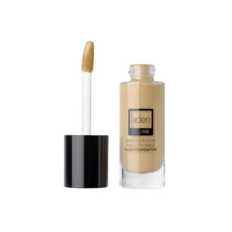 Aden Full HD Fluid Foundation 20 ml ( 03 Beige )