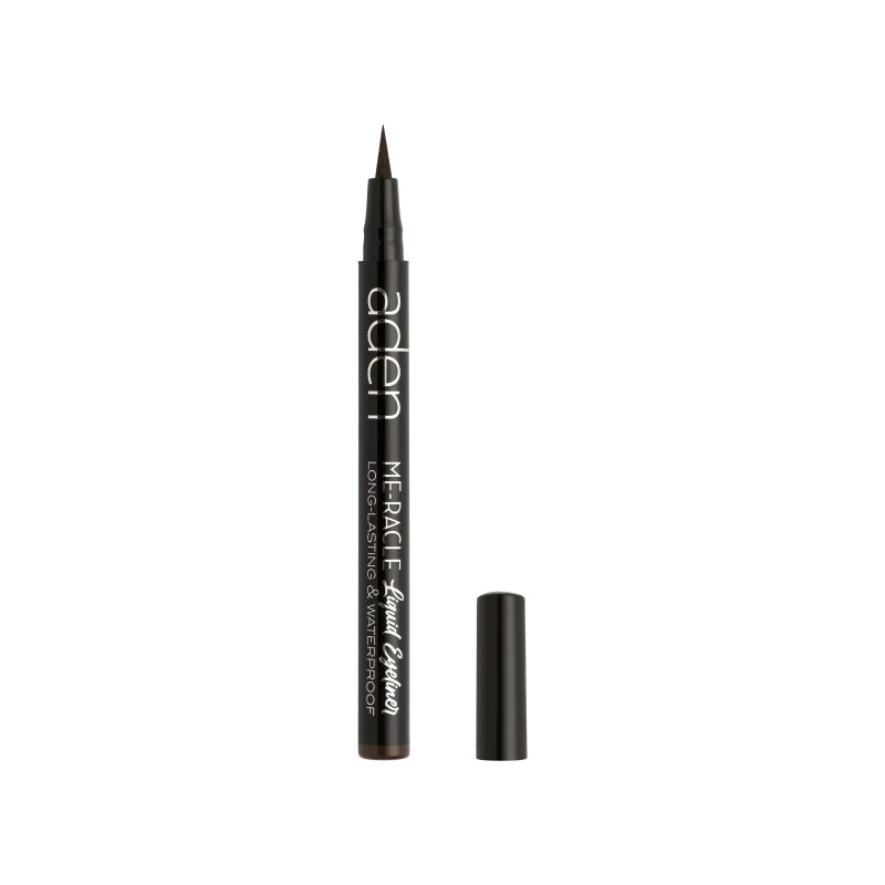 Aden Me-Racle Likit Eyeliner ( Likit Göz Kalemi ) ( 02 Brown )